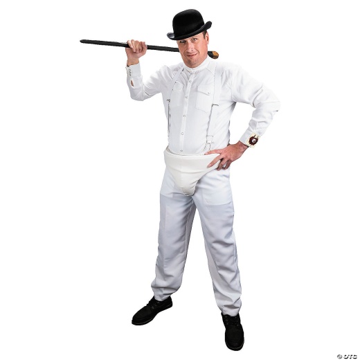 Adults A Clockwork Orange™ Droogs Costume - One Size