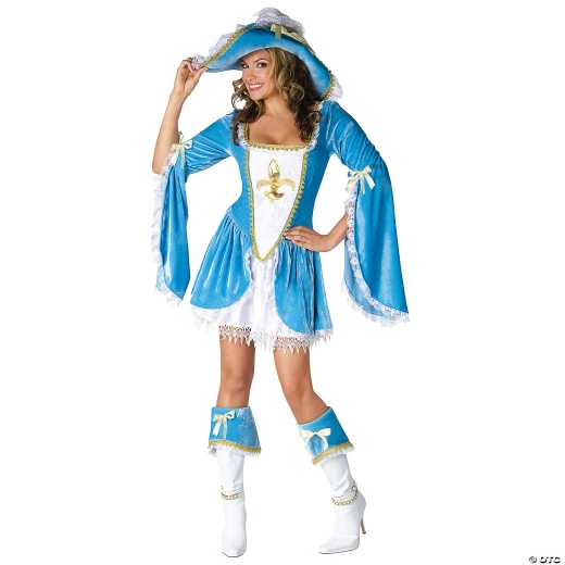 Women's Madam Musketeer Costume