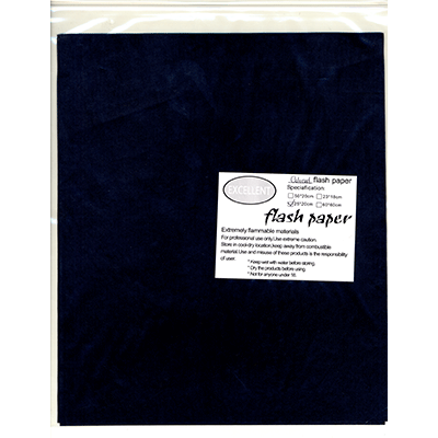 Flash Paper five pack, 25x20cm, Red