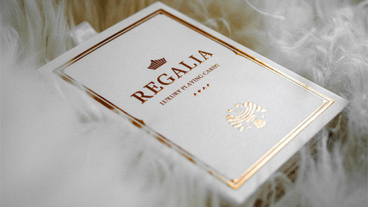 Regalia White Playing Cards By Shin Lim