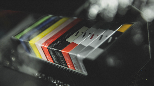 Playing Card Collection Black 12 Deck Box By Tcc - Trick