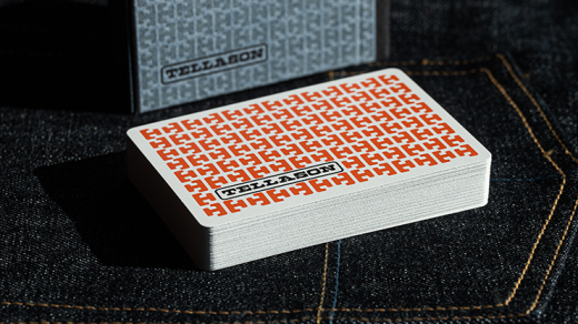 Tellason Jeans Playing Cards In Denim Box Playing Cards