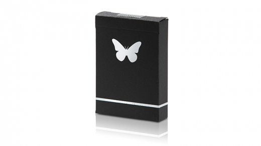 Limited Edition Butterfly Playing Cards (Black And Silver) By Ondrej Psenicka