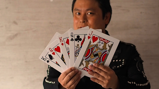 Jumbo Princess Card Trick By Tejinaya Magic - Trick