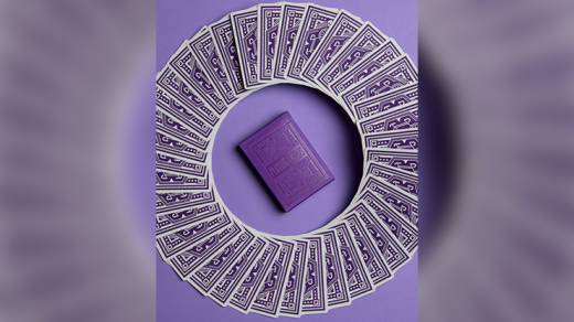 Dkng (Purple Wheel) Playing Cards By Art Of Play