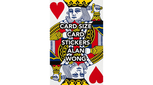 Poker Size Card Stickers By Alan Wong - Trick