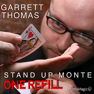 Refill For Stand Up Monte (Bicycle) By Garrett Thomas & Kozmomagic - Tricks