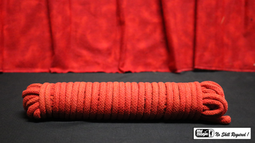 Mr. Magic Cotton Rope (Red) 50 Ft - Best Magic Trick Supplies