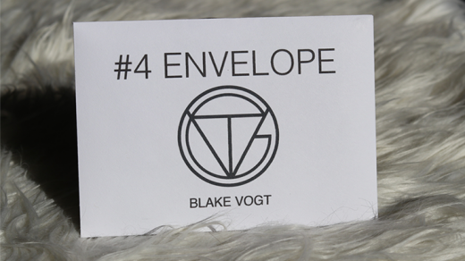 Number 4 Envelope (Gimmicks And Online Instructions) By Blake Vogt - Trick