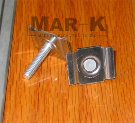 Fasteners For Bed Strips With "No Bolts"