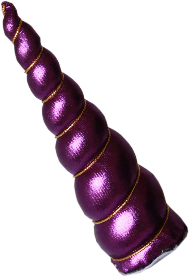 Unicorn Horn For Large And Xl Pets Metallic Purple