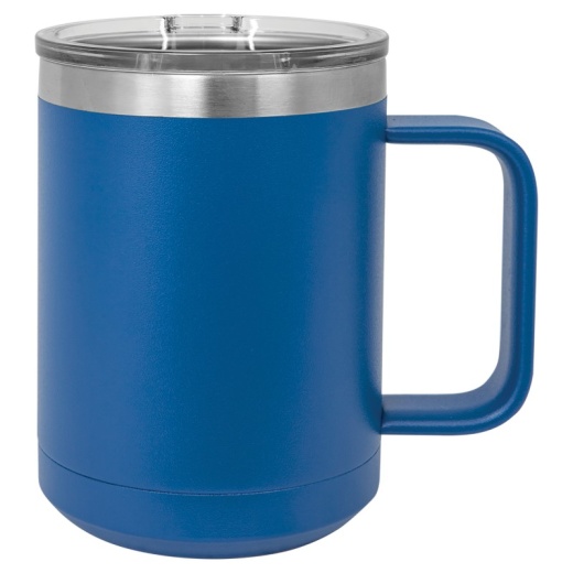 15 Ounce Royal Blue Polar Camel Stainless Steel, Double Wall Vacuum Mug
