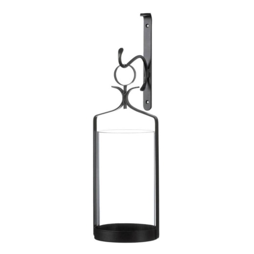 Hanging Hurricane Glass Wall Sconce by Accent Plus