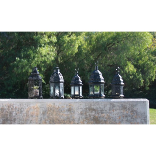 Clear Glass Moroccan Lantern