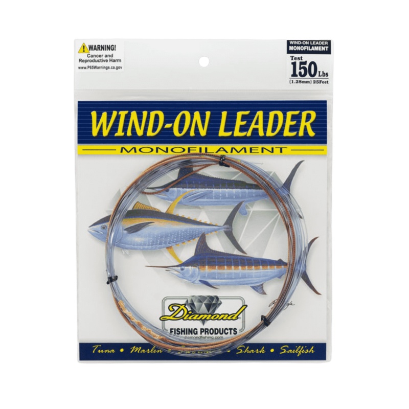 Diamond Monofilament Wind-On Leader
