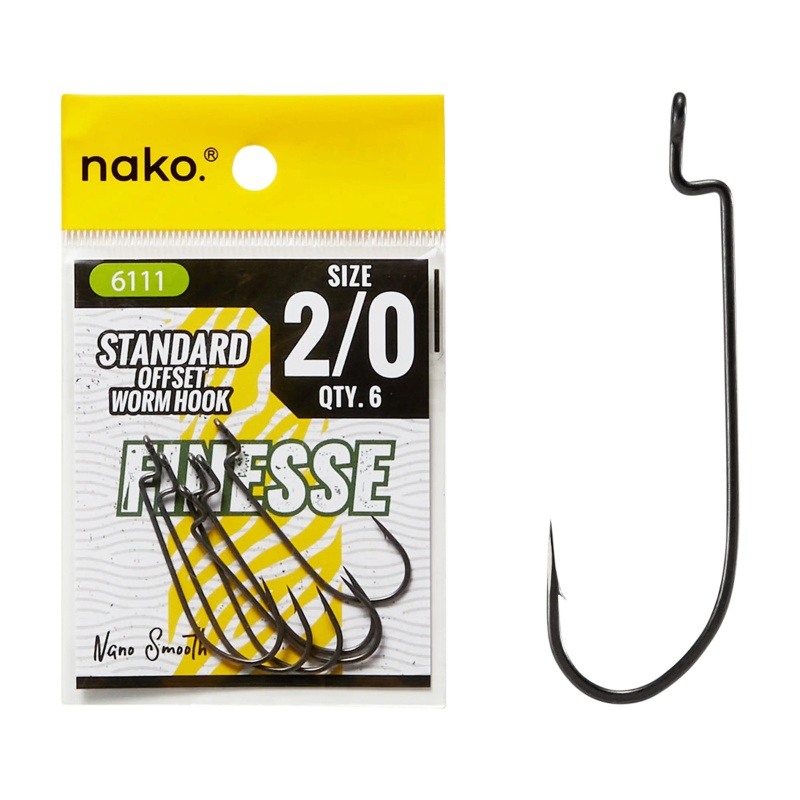 Nako Finesse Standard Offset Hooks