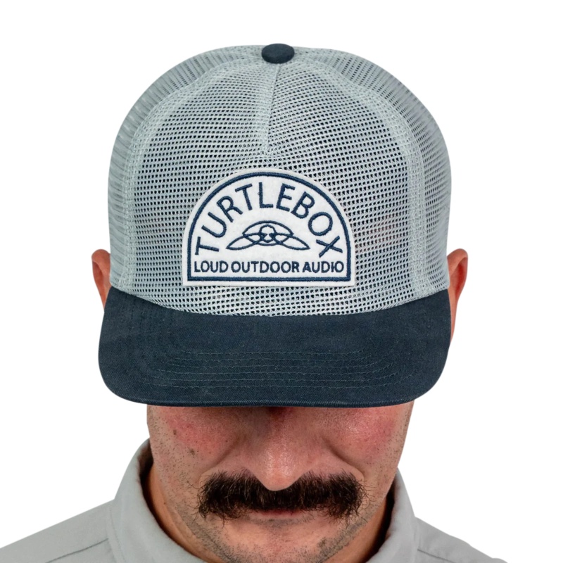 Turtlebox All-Mesh Blue Cap