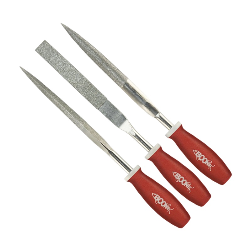 Boone Bait Big Game Diamond Files - 3-Pack
