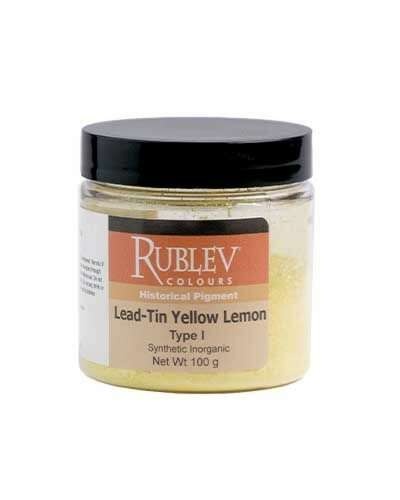 Lead-Tin Yellow Lemon (Type I) Pigment, Size: 100 G Jar