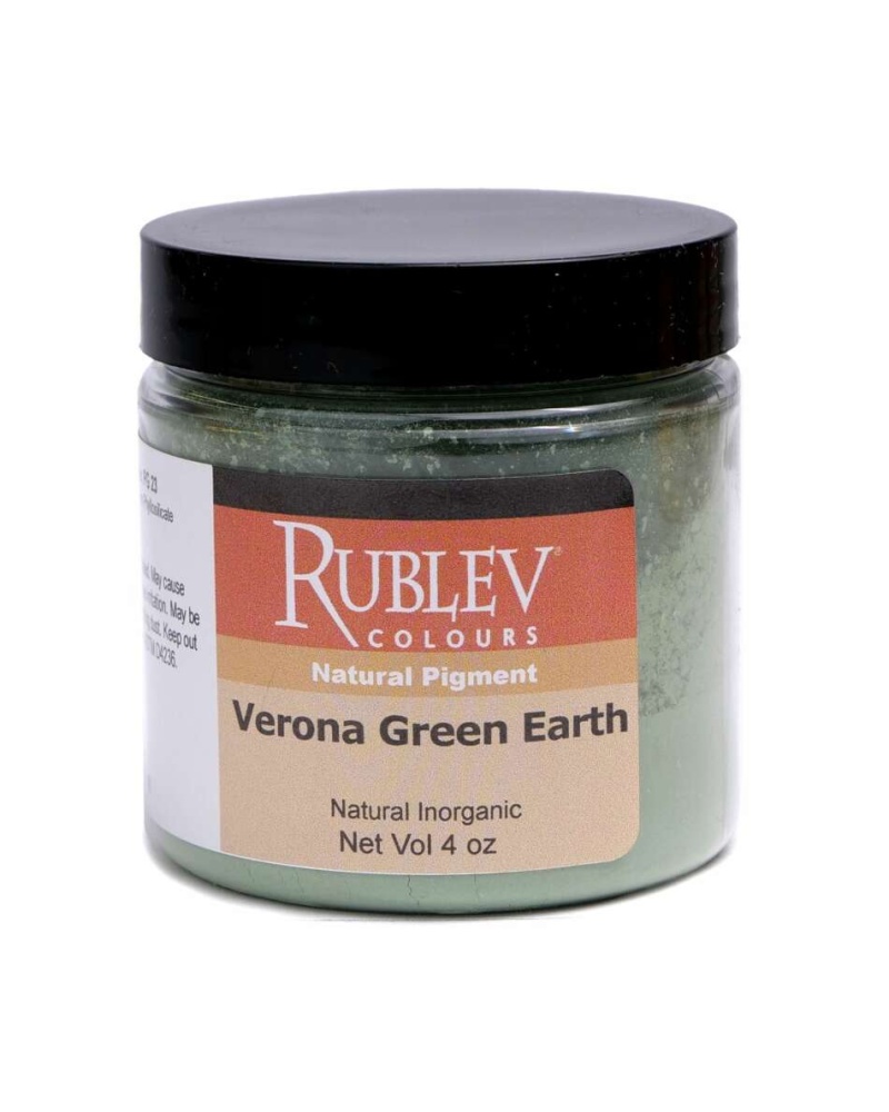  Verona Green Earth Pigment, Size: 4 Oz Vol Jar