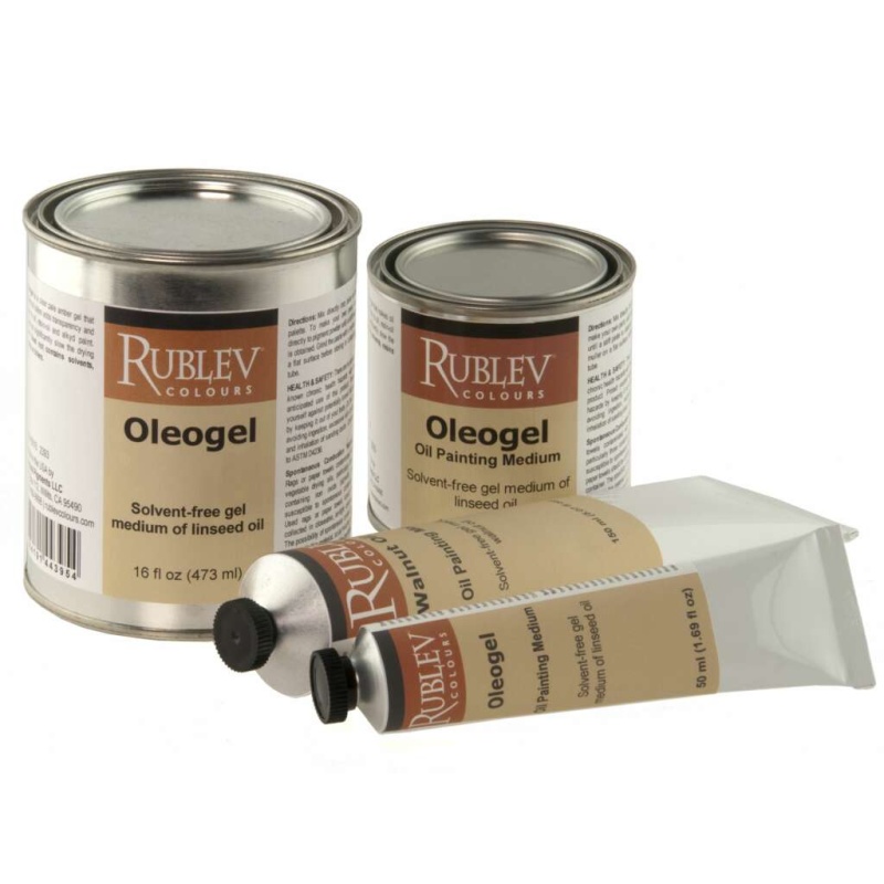  Oleogel: Revolutionize Your Oil Painting With Our Solvent-Free Painting Medium, Size: 8 Fl Oz