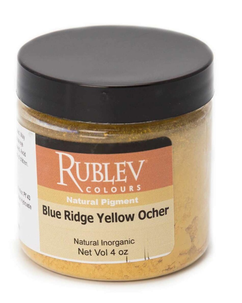  Blue Ridge Yellow Ocher Pigment, Size: 100 G Jar