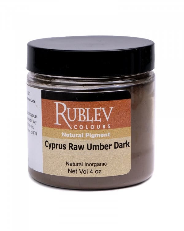 Cyprus Raw Umber Dark 4 Oz Vol