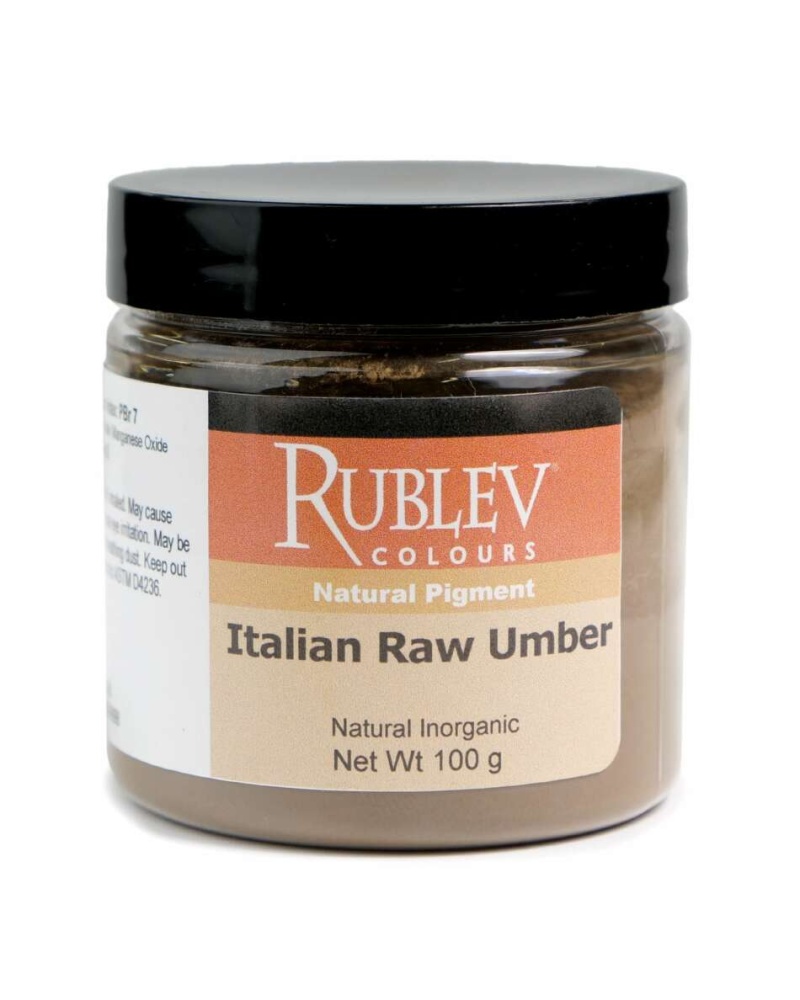Italian Raw Umber Pigment, Size: 100 G Jar