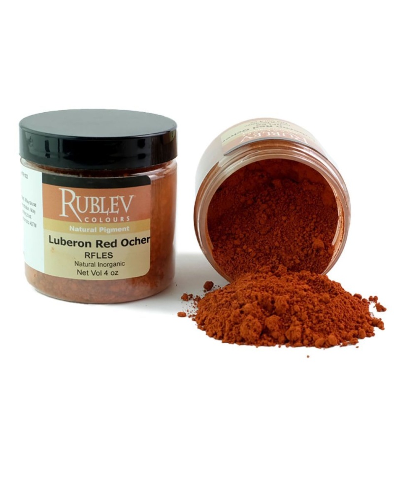 Luberon Red Ocher Rfles Pigment, Size: 1 Kg Bag