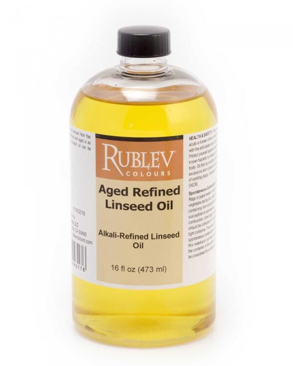 Refined Linseed Oil 16 Fl Oz