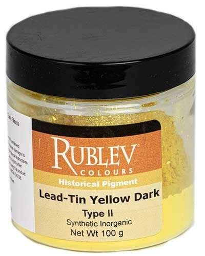 Lead-Tin Yellow Dark (Type II) Pigment