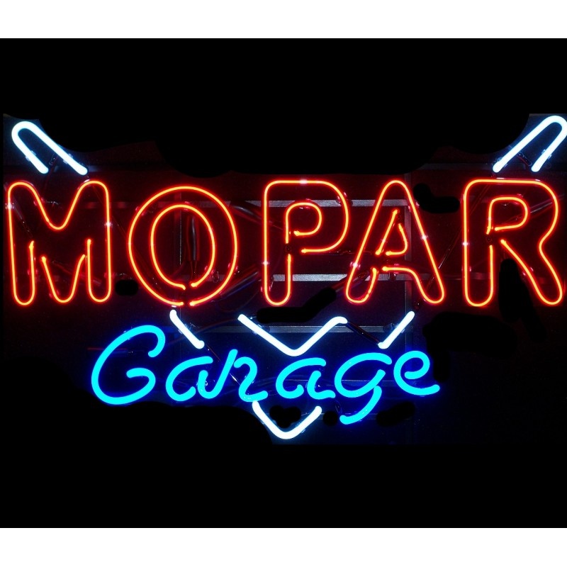 Mopar Garage Neon Bar Sign