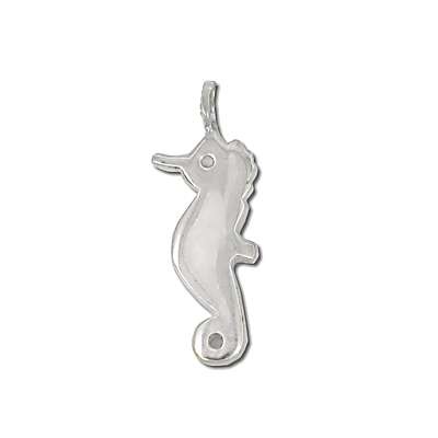 925 Sterling Silver Sea Horse Pendant