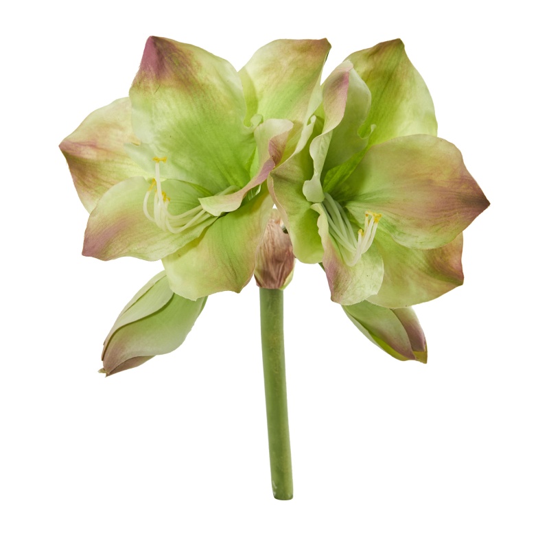 13” Amaryllis Artificial Flower (Set Of 4)