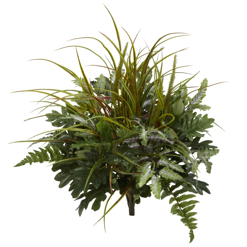 28” Mix Greens Artificial Plant (Set Of 2)