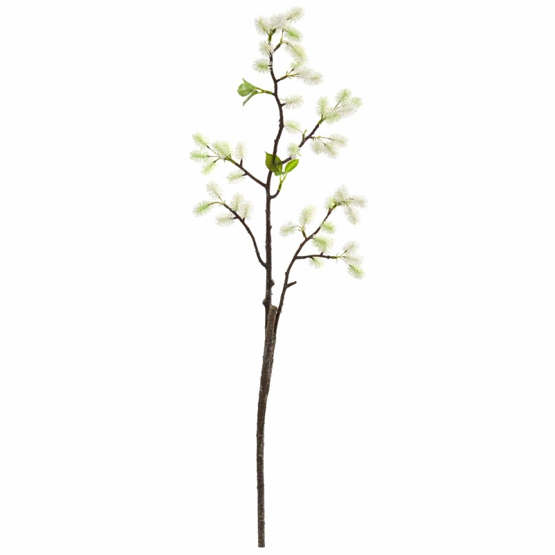 32-Inch Artificial Thistle Spray Flowers, Set of 8