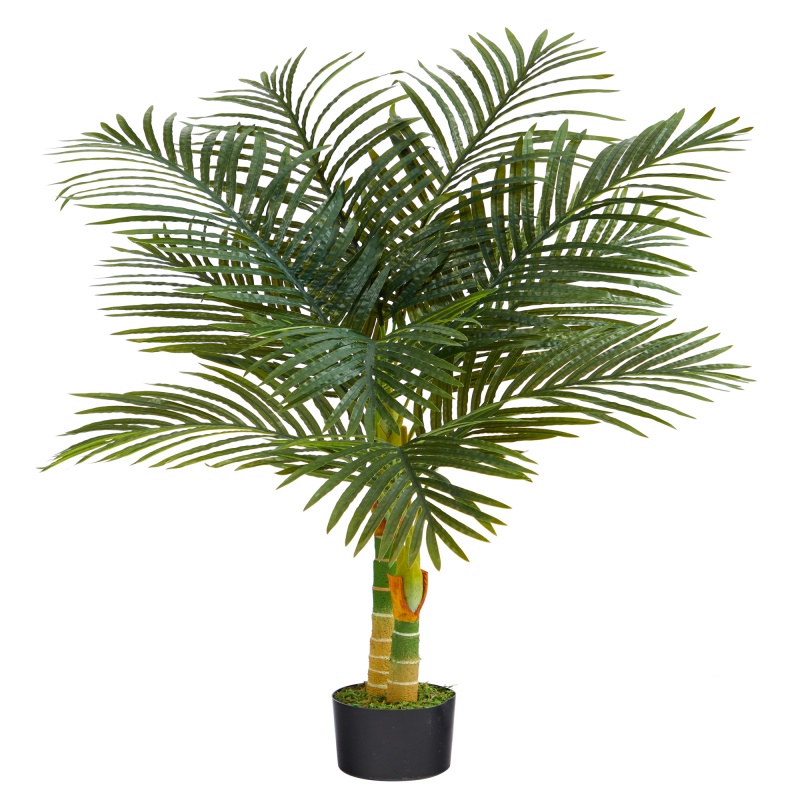 4’ Golden Cane Artificial Palm Tree