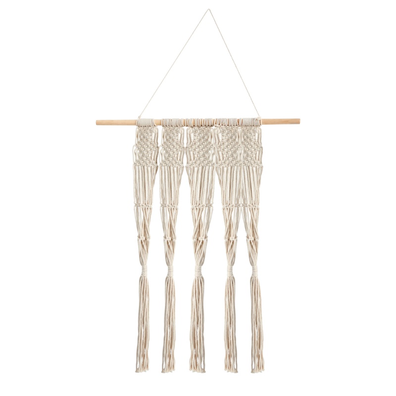 2.5’ X 2’ Hand Woven Macrame Wall Hanging Decor