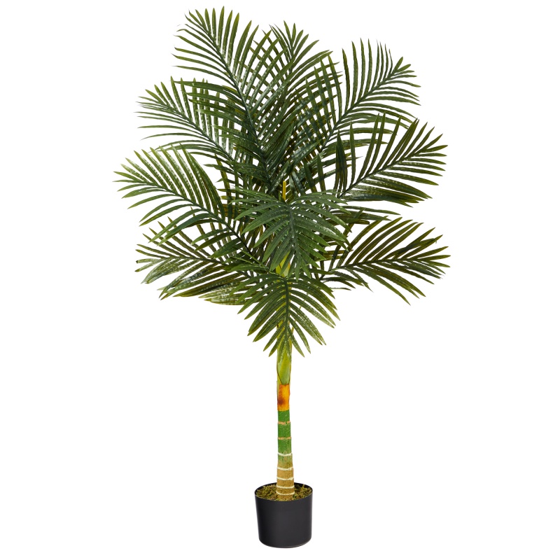 5’ Golden Cane Artificial Palm Tree