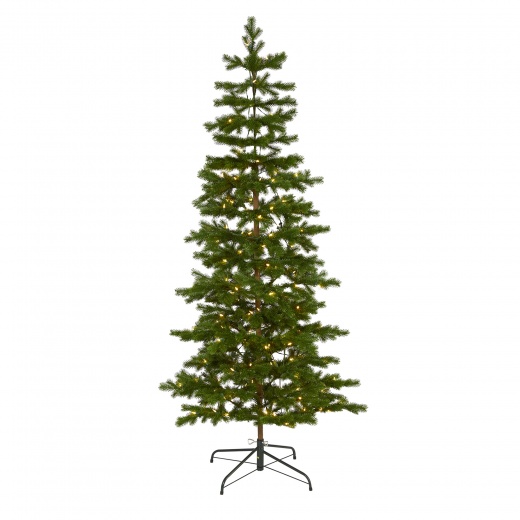6.5' Big Sky Spruce Artificial Christmas Tree with 200 Clear Warm LED Lights