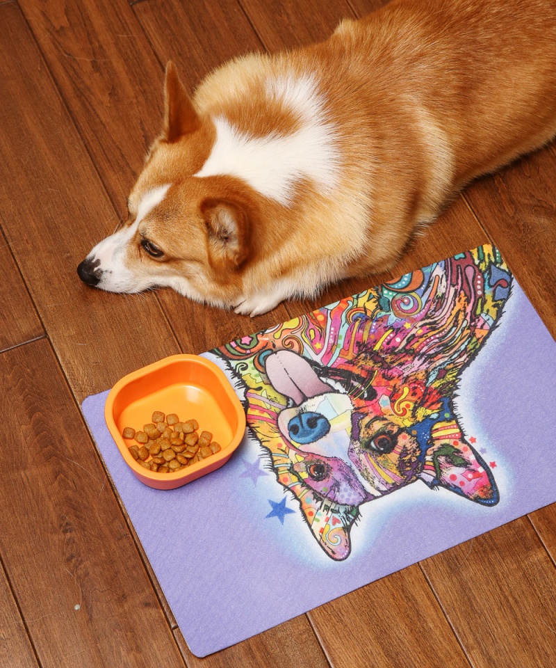 Artistic Pet Bowl Place Mat Designed By Dean Russo By Drymate