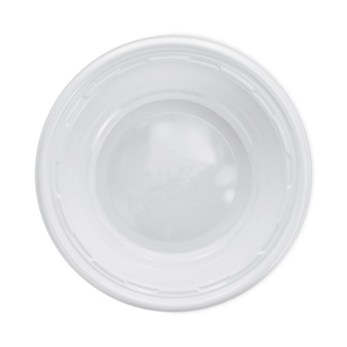 Tablemate Plastic Dinnerware Bowls 5 oz. White 125/Pack