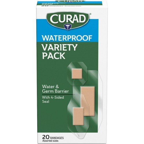 Curad Assorted Waterproof Transparent Bandages