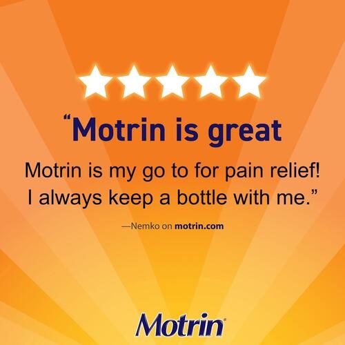 Motrin Ib Ibuprofen Tablets