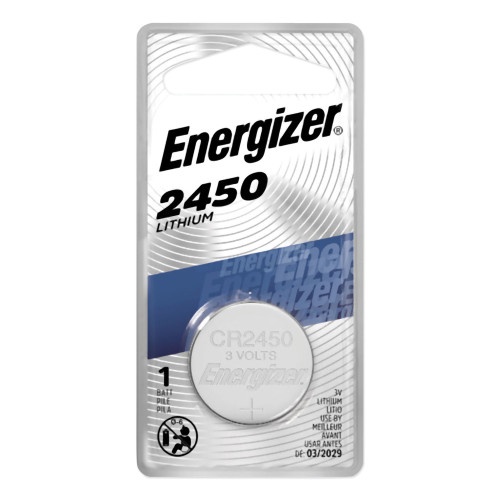 Energizer 2450 Lithium Coin Battery, 3 v