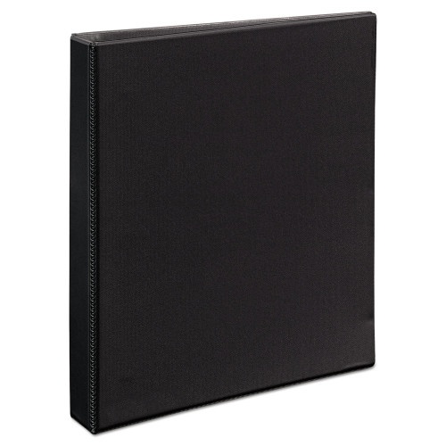 Avery Durable View Binder With Durahinge And Ezd Rings, 3 Rings, 1" Capacity, 11 X 8.5, Black,