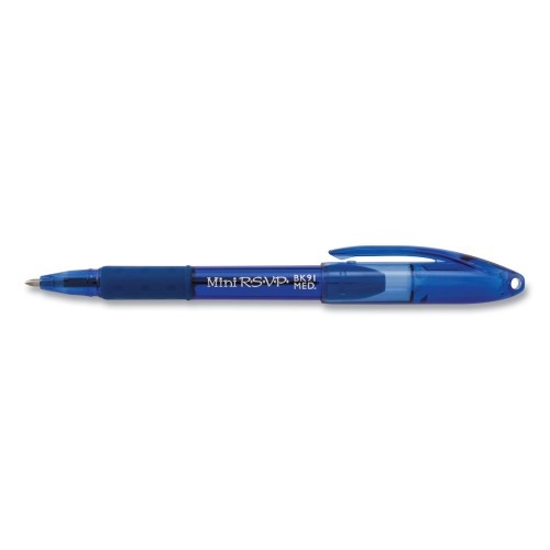 Pentel R.S.V.P. Mini Stick Ballpoint Pen, Medium 1Mm, Assorted Ink/Barrel, 24/Pack