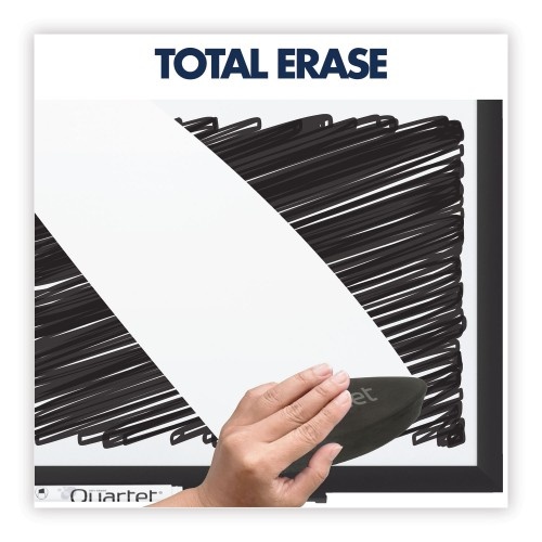 Quartet Classic Series Total Erase Dry Erase Boards, 72 X 48, White Surface, Oak Fiberboard Frame