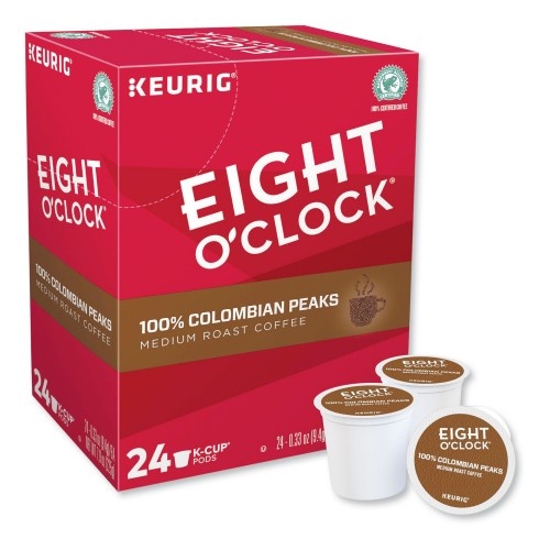 Eight O'clock Colombian Peaks Coffee K-Cups