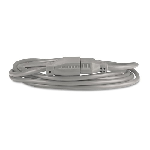 Innovera Indoor Heavy-Duty Extension Cord, 9 Ft, 13 A, Gray